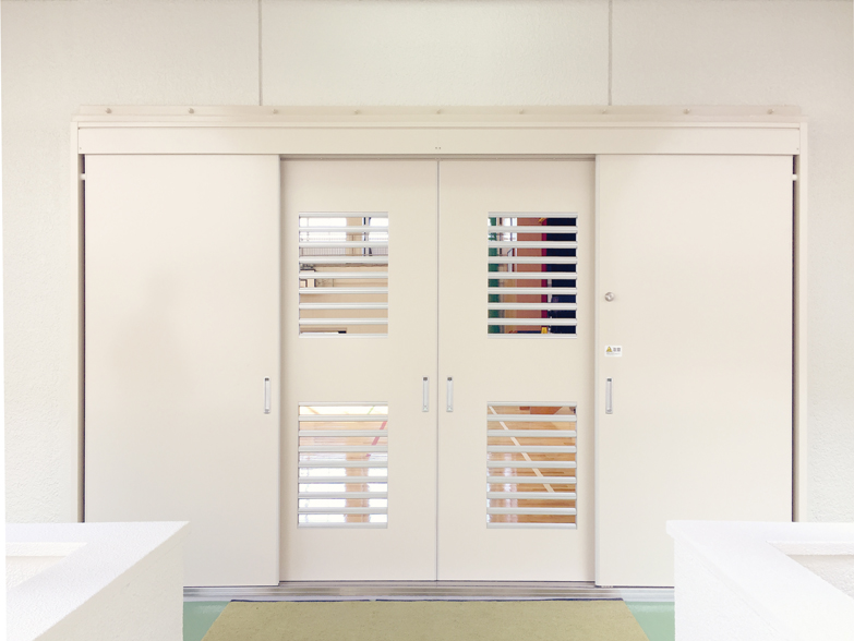 外部用防火体育館シャトルドア